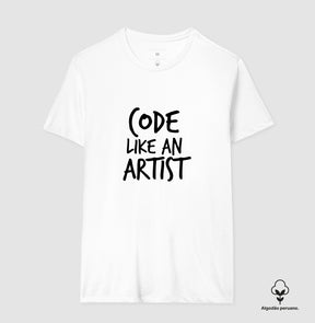 Camiseta Premium Code Like an Artist