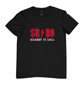 Camiseta Linux Sudo Highway to Shell