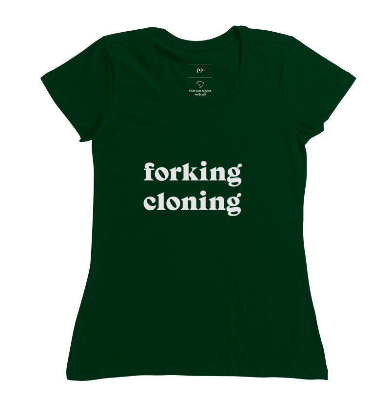 Camiseta Forking & Cloning