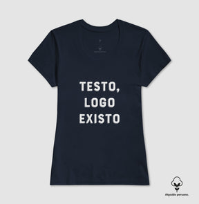 Camiseta Premium QA Testo Logo Existo