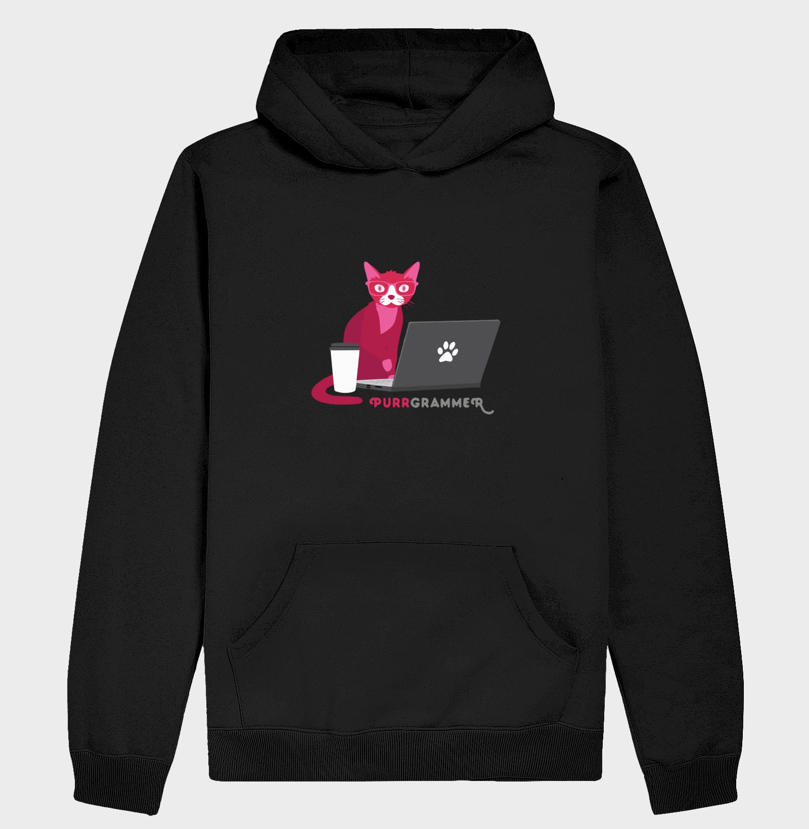 Hoodie Moletom Purrgrammer